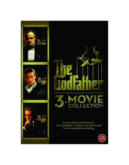 The Godfather - 3 DVDs Movie Collection