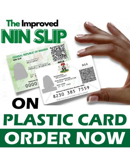 Standard NIN (Black &amp; White Plastic)