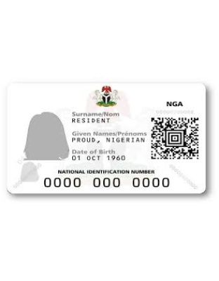 Standard NIN (Black &amp; White Plastic)