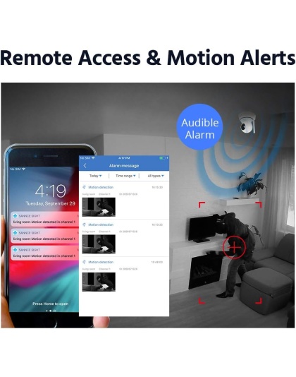 HD Smart Wireless PT Camera