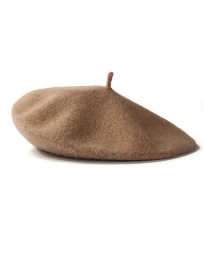 Wool Plain Beret