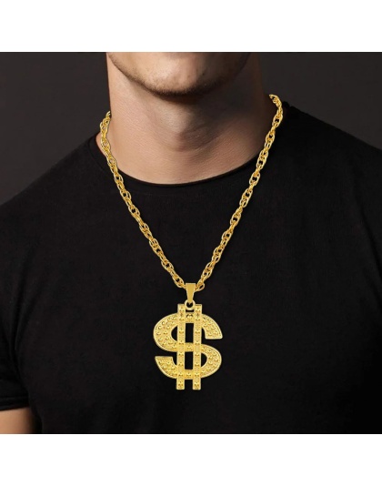 Fashion 18K Golden Plated Hip Hop Rock Necklace