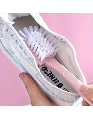 Five-sided shoe brush