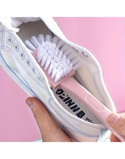 Five-sided shoe brush