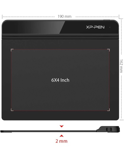 XPPen Star G640 6.5X4 Inch Graphic Drawing Tablet