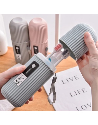 Portable Toothbrush Toothpaste Holder