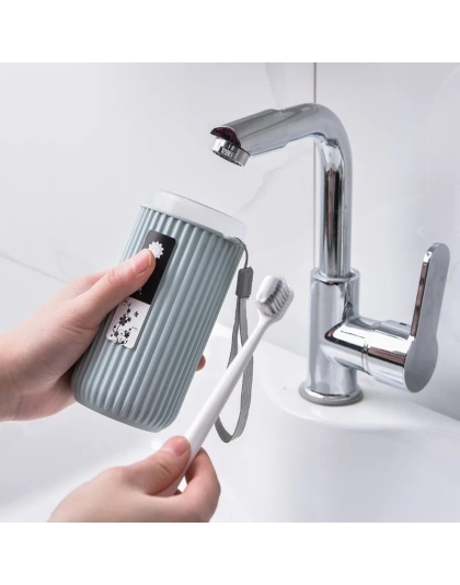 Portable Toothbrush Toothpaste Holder