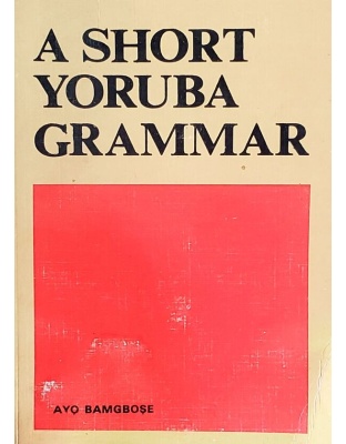 A short Yoruba Grammar