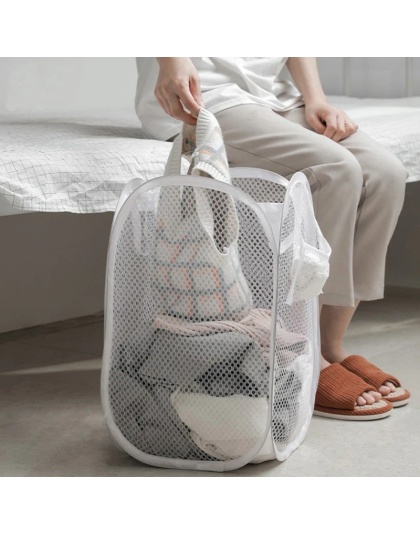 Folding Dirty Laundry Sorting Basket