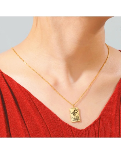 Dawapara Tarot Cards Necklace
