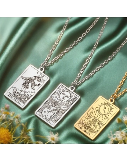 Dawapara Tarot Cards Necklace